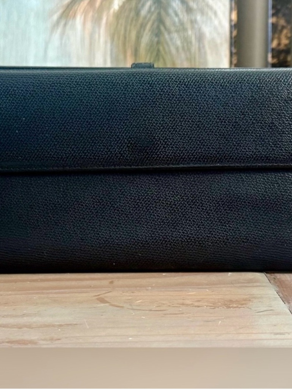 CHANEL Paris Black Caviar Leather Continental Wallet with CC Button XLNT - Picture 4 of 15